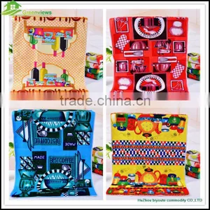 100% Polyester Tea Towel Custom Printed Linen Tea Towel Microfiber Tea Towel Size thumbnail-3