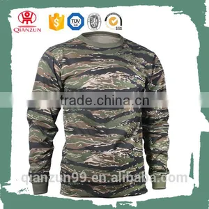 Custom Camo Men Long Sleeves Collar T-shirt Wholesale Cheap thumbnail-4