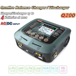 SkyRC Quattro Q200 AC/DC Battery Balance Charger thumbnail-2