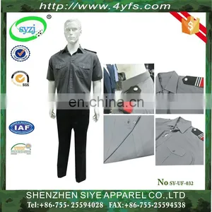 Public Security Guard Uniforms With Short Sleeves thumbnail-1