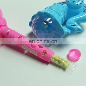 Peacock Shape Flash Stick Candy Plastic Toy Container thumbnail-6