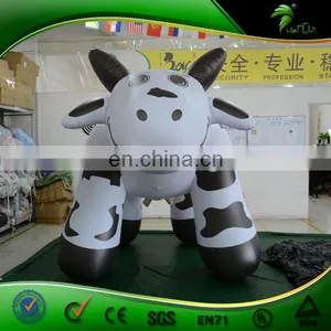 Guangzhou Custom Giant Inflatable Cow, Advertising Promotion Inflatable Model, Inflatable Cow Costume thumbnail-2