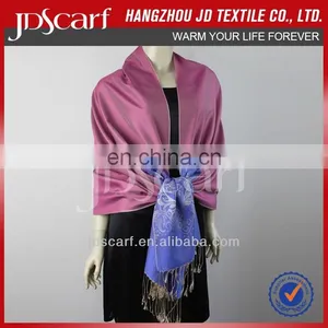 Hijab Silk Scarves JDS-131# Elegant Luster and Soft Silk Hijab thumbnail-2