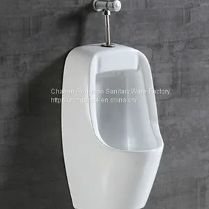 Factory Price Cheap Water Free Public Ceramic Wall Hung Mens Urinal for Sales thumbnail-5