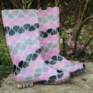 Various Colour Women Rain Boots,New Fashion Women Rain Boots,Popular Style Lady PVC Boots, Boots thumbnail-5