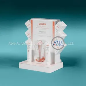 Acrylic Cosmetics Display Countertop Retail Display Stand thumbnail-1