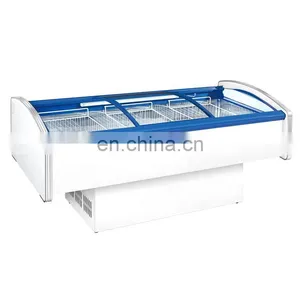 Large Capacity Seafood Fresh Horizontal Display Freezer thumbnail-3