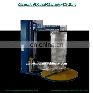 Pre-stretch Film Wrapping Machine Use for Packing Wooden Pallets thumbnail-1