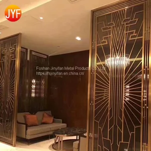 China Manufactory Different Types Custom Colored Decorative Partitions,decorative Metal Laser Cut Screen thumbnail-1