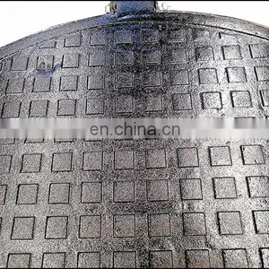 EN124 B125 800mm Ductile Cast Iron Heavy Duty Round Manhole Cover thumbnail-4