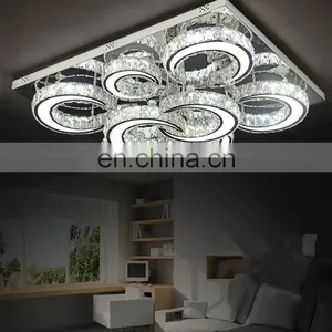 Newest Fashionable Crystal Ceiling Lamp LED Light thumbnail-2