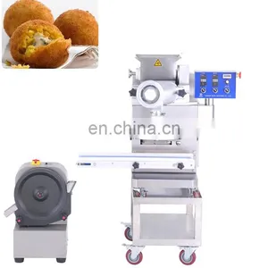 Automatic Fried Italian Food Arancini Making Machine /nastar/meatball/sesame Ball/coconuts Ball Forming Machine thumbnail-1
