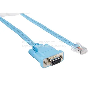 CAB-CONSOLE-RJ45 Cisco Cable RJ45 Console Cable 6ft With RJ45 and DB9F thumbnail-1