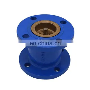 Bundor 4 Inch High Quality Ductile Iron Flange Connected Silencing Check Valve Price thumbnail-1