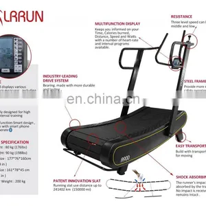 NO Energy Consumption Curved Treadmill & Air Runner Equipment Exercise Treadmills Great for HIIT Environmental Gym Fitness thumbnail-5