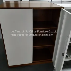 KD Swing Door Storage File Cabinet Office Furniture White Color H1200XW900XD400mm thumbnail-4