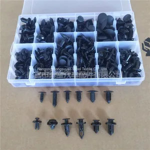 OEM 240pcs 12Sizes Black Auto Body Fastener, Trunk Bumper Fastening Tools thumbnail-5