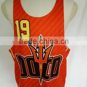 100% Poly Men's Performance Reversible Tank Top With Sublimation Print thumbnail-1
