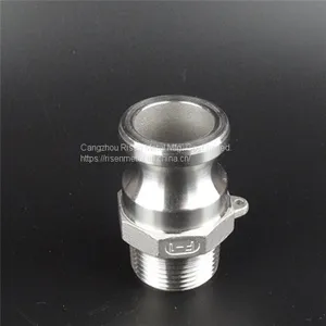Stainless Steel Cam & Grooves Type F – Male Adapter thumbnail-1