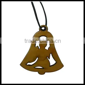 Wooden Angel Pendant thumbnail-1