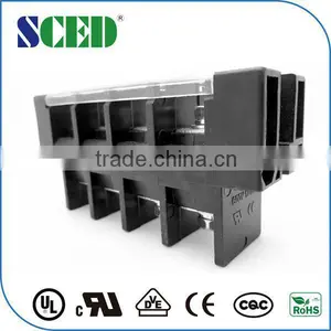21.00mm Pitch Through Panel Terminal Block 4 Pin Connector thumbnail-4