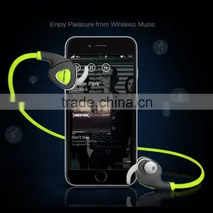 Latest Style!!! Bluedio Q5 Sweatproof Wireless Sport Bluetooth 4.1 Headset Stereo Earphone With APP Control thumbnail-1