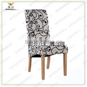 WorkWell PU Leather High Back Dining Room Chair With High Rubber Wood LegsKw-D4112 Quality Choice thumbnail-2