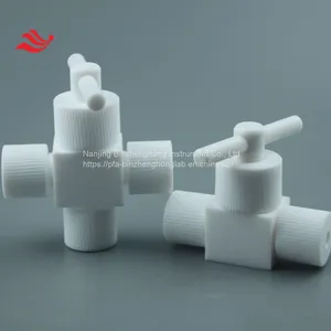 Customized PTFE Valve With Different Joint for Pipe Connection thumbnail-4