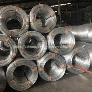 Galfan Wire for Making Gabions Gaviones Wire Zinc al 10% 2.7 3.4 2.2mm Wire Diameter thumbnail-1