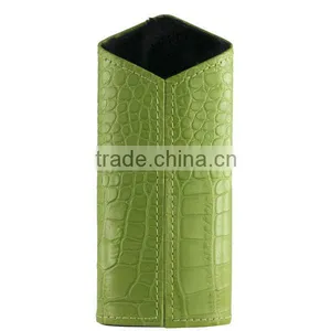 Custom Crocodile Pattern Leather Eyeglass Holder Glasses Sleeve Case for Sunglass thumbnail-5