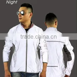Grey Reflective Sport Jacket for Man thumbnail-3