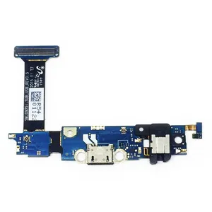 S6 Edge USB Charger Dock Connector Flex Cable For Samsung G925i Repair Parts Charging Board With Microphone thumbnail-1