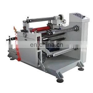 PP PVC PET PE Plastic Film Label Paper Foam Fabric Roll Slitting Rewinding Machine thumbnail-5