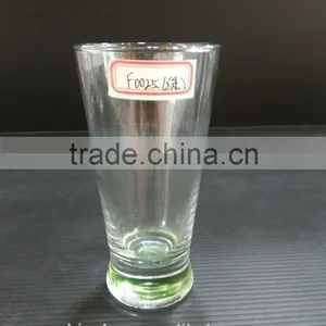 7.5oz Transparent and Colorful Juice Tumblerful Glass thumbnail-1