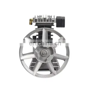 Bison China Wholesale 8Bar 1000Rpm 3.5Hp 2.6Kw Italy Air Compressor Head With Pulley thumbnail-2