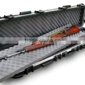 53" Long Molded ABS Shotgun Rifle Case With High Density Foam Pading thumbnail-3