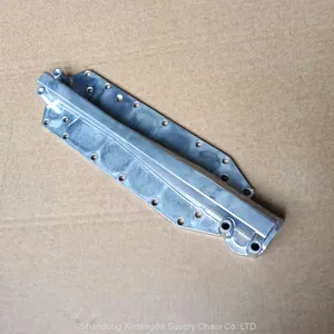 6D125 Diesel Engine Parts Oil Cooler Cover 6150-61-2123 for Excavator PC200-3 thumbnail-1