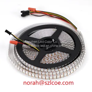 DC5V LC8813 144Leds Per Meter 5050 Addressable Full Color Digital Pixel RGB Led Pixel Strip thumbnail-5
