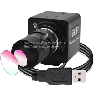 HD PC Webcam USB Camera With Manual Zoom Varifocal CS Mount Lens thumbnail-1