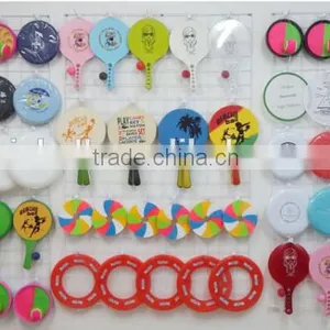 Summer Paddle Game Bat Set Beach Racket,Interesting Wooden Beach Bat and Ball Set,Promotional Wooden Beach Bat With Ball thumbnail-2