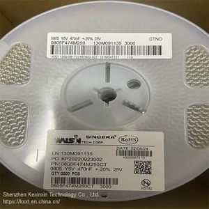 0805 Y5V 470NF 25V ±20% General Purpose MLCCs 0.47 uF thumbnail-1