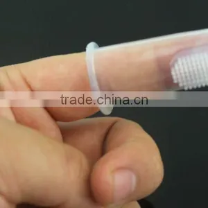Dental Care Baby Pet Finger Toothbrush thumbnail-1