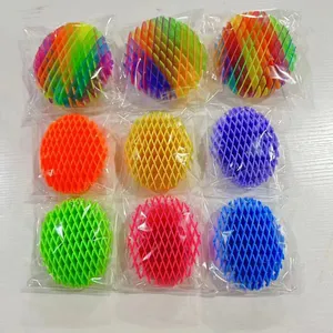 New 3D Printing Decompression Elastic Retractable Radish Net Cool Cure Boredom Elastic Ornaments Creative Toys thumbnail-5