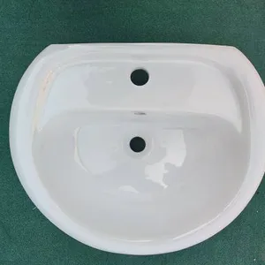 Bathroom Ceramic Wash Basin Wash Basin With Pedestal thumbnail-2
