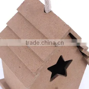 Garden Feeder Pets Bird House Wooden Bird Cage thumbnail-4