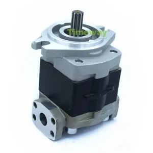 KFP Hydraulic Gear Pump KFP2227 Gear Pump KFP2227ASMSJ Gear Oil Pump Replace for Forklift 5K1/48008KOM Spline Shaft T10 Oil Pump thumbnail-1