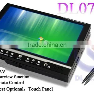 Headrest or Standard Player Touch Screen 7 Inch Car pc Monitor thumbnail-1