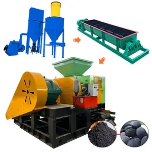 Complete Semi Coke Biomass Carbon Powder Lignite Tail Coal Ball Pressing Forming Production Line thumbnail-1