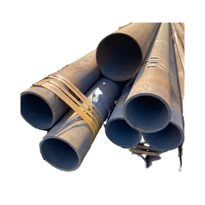 ASME SA106 Grade B Seamless Carbon Steel Pipe 12m Long ISO9001 Certified Hot/Cold Rolled Round Section Cut Oil/Gas Structure thumbnail-1