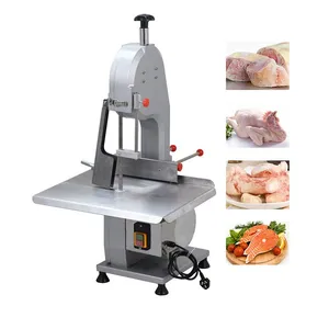 QDMECH Automatic Electric Meat Bone Saw Machine Stainless Steel Frozen Meat Fish Bone Cutting Machine for Restaurant and Butcher Shop thumbnail-1